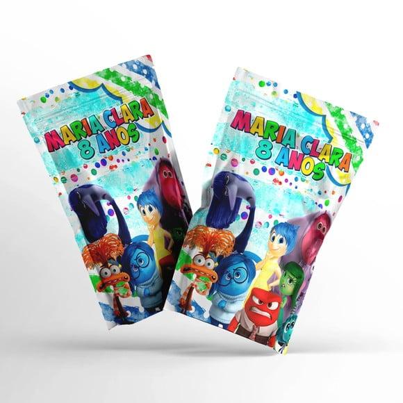 Saquinho Metalizado Ziplock Zip Lock Divertidamente 2 G 12 X20 cm