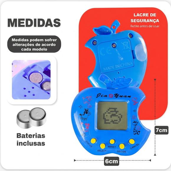 Saquinho Metalizado Ziplock Tamagotchi Lego Bichinho Virtual no Z