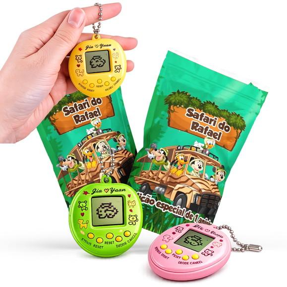 Tamagotchi Safari do Mickey | Bichinho Virtual | Lembrancinha Fes