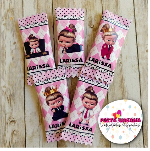 Bala Personalizada a Poderosa Chefinha | Lembrancinha Festa Infan