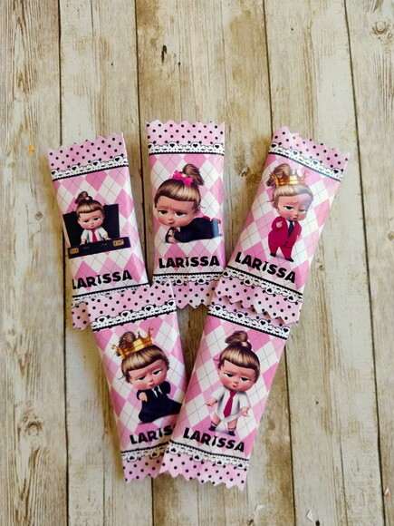 Bala Personalizada a Poderosa Chefinha | Lembrancinha Festa Infan