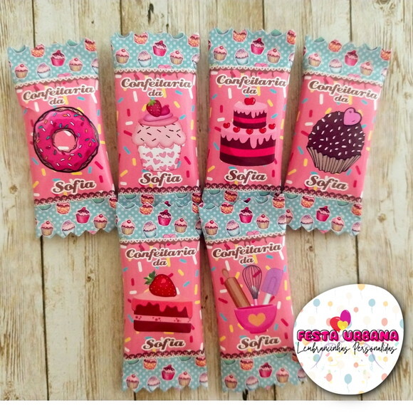 Bala Personalizada Confeitaria | Lembrancinha Festa Infantil