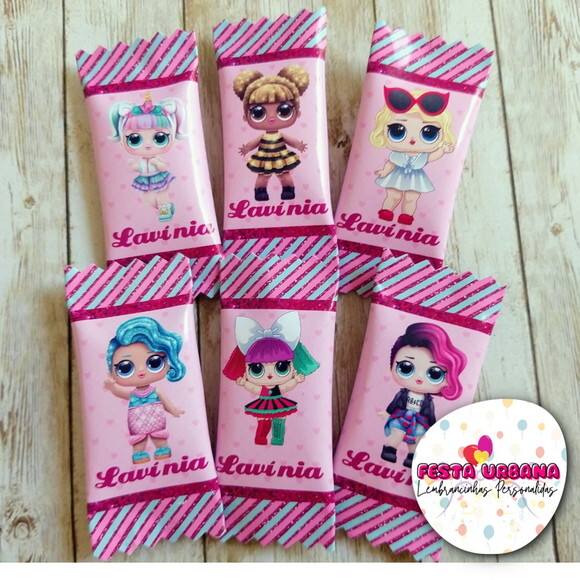 Bala Personalizada LOL | Lembrancinha Festa Infantil