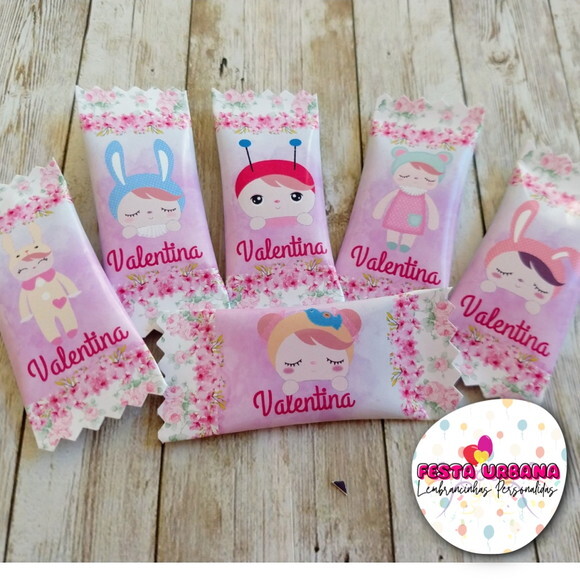 Bala Personalizada Metoo Doll | Lembrancinha Festa Infantil