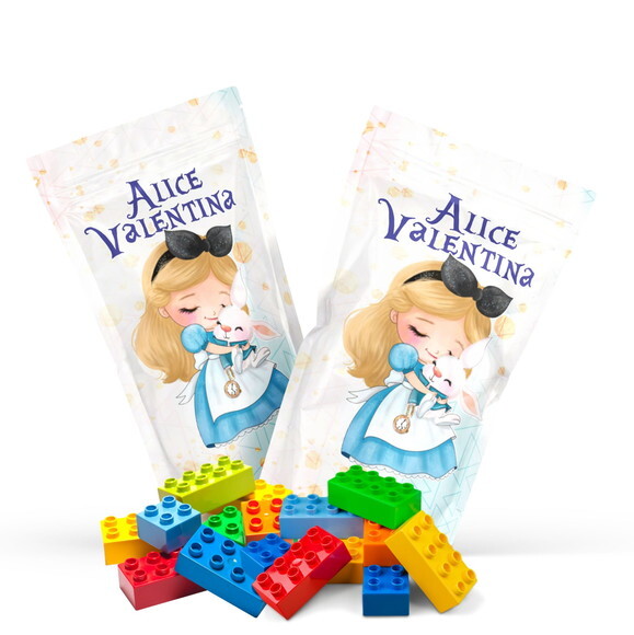 Blocos de Montar Alice no País das Maravilhas no Saquinho Person