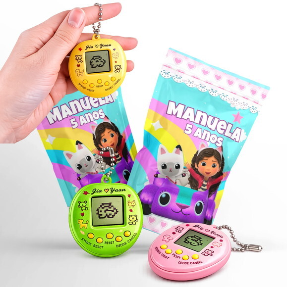 Tamagotchi a Casa Mágica da Gabby | no Saquinho Personalizado | 