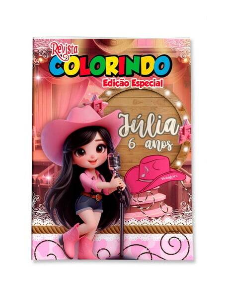 Livro de Colorir  Ana Castela 14x10 | Lembrancinha Festa Infantil