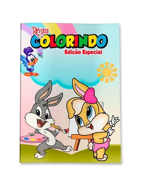 Livro de Colorir  Baby Looney Tunes 14x10 | Lembrancinha Festa In