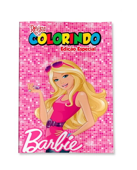 Livro de Colorir  Barbie 14x10 | Lembrancinha Festa Infantil