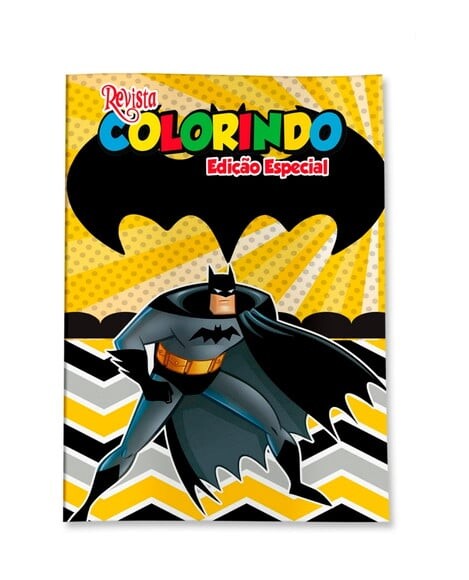 Livro de Colorir  Batman 14x10 | Lembrancinha Festa Infantil
