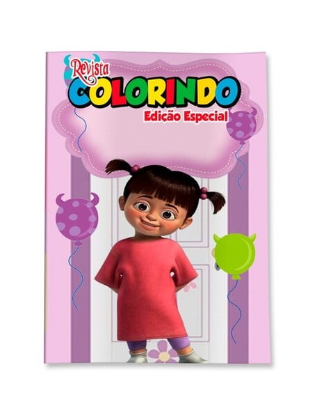 Livro de Colorir  Boo Monstros Sa 14x10 | Lembrancinha Festa Infa