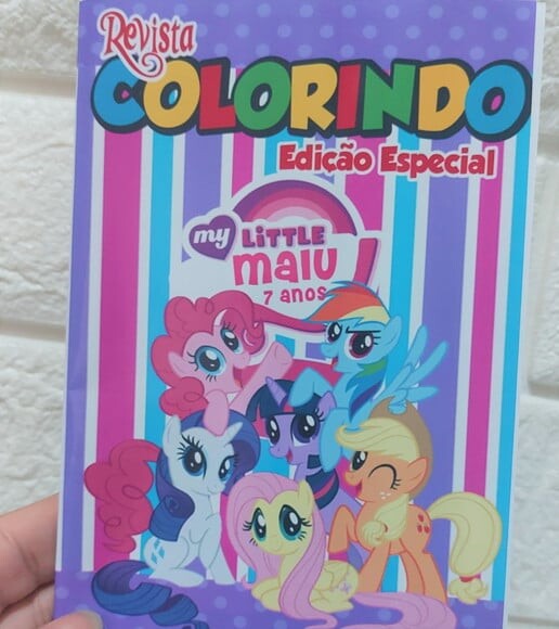 Livro de Colorir  My Little Pony 14x10 | Lembrancinha Festa Infan