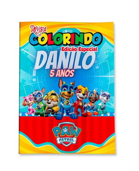 Livro de Colorir  Patrulha Canina Super Filhote 14x10 | Lembranci