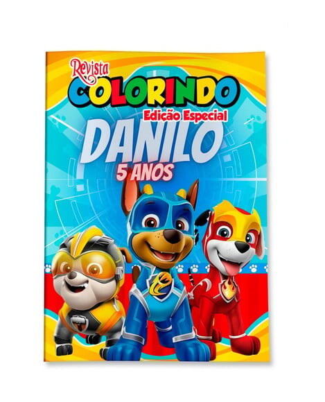 Livro de Colorir  Patrulha Canina Super Filhote 14x10 | Lembranci