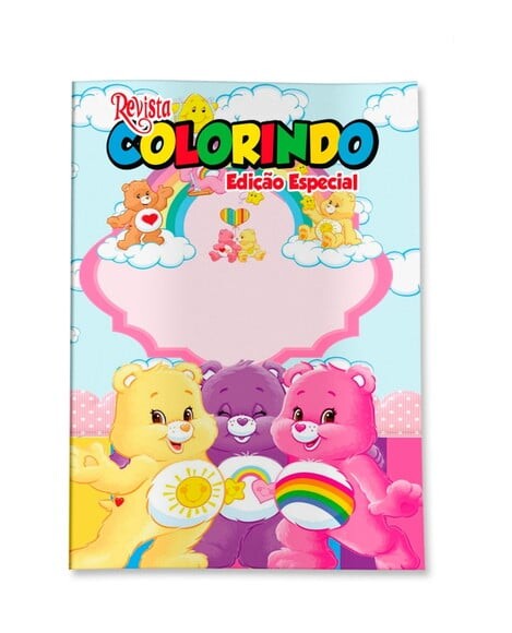 Livro de Colorir  Ursinhos Carinhosos 14x10 | Lembrancinha Festa 