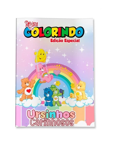 Livro de Colorir  Ursinhos Carinhosos 14x10 | Lembrancinha Festa 