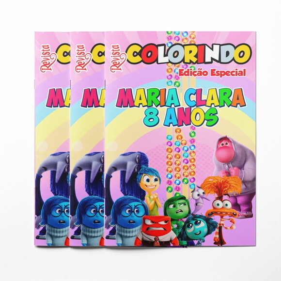 Livro de Colorir  Divertidamente 2 Tam G 15x21 cm | Lembrancinha 
