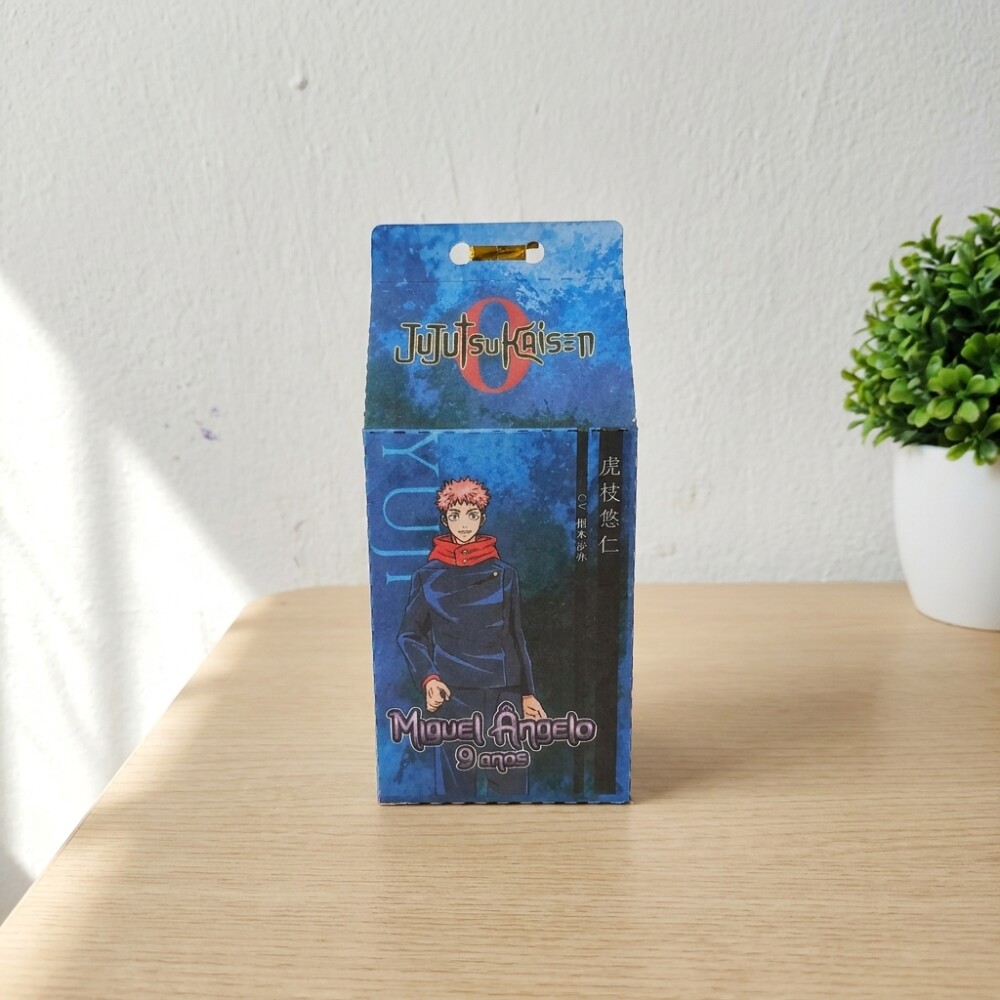 Caixa Milk Jujutsu Kaisen Personalizada \| Artesanou