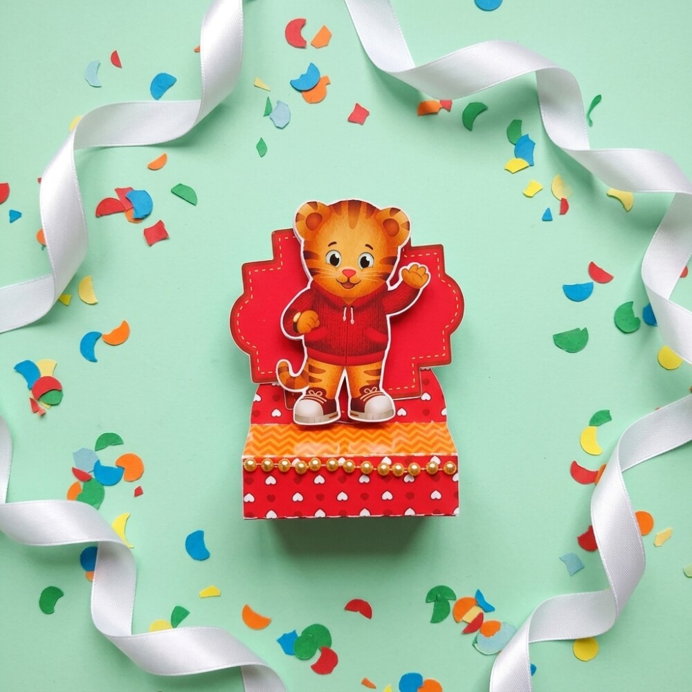 Porta Bis Daniel Tigre Personalizado | Lembrancinha Festa Infanti