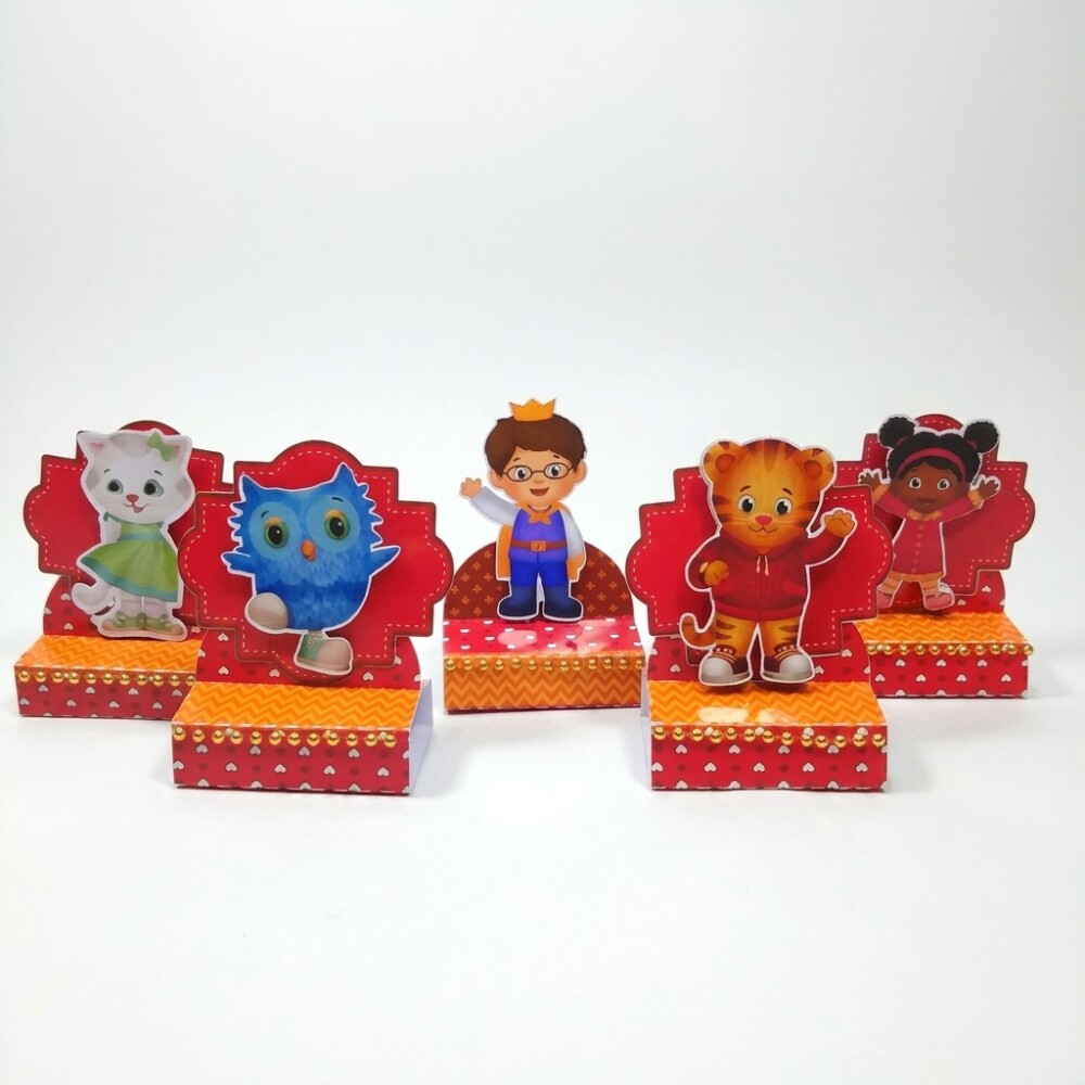 Porta Bis Daniel Tigre Personalizado | Lembrancinha Festa Infanti