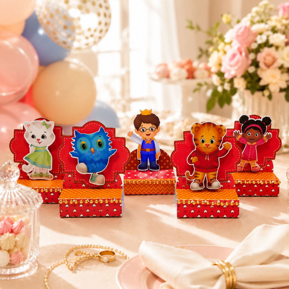 Porta Bis Daniel Tigre Personalizado | Lembrancinha Festa Infanti