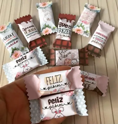Balinhas Personalizada de Páscoa