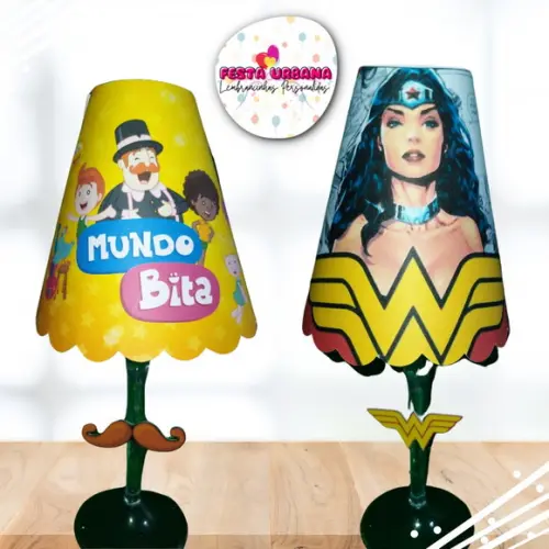 Cúpula para Abajur na Taça Gatinha Marie