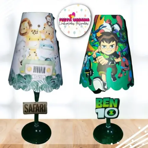 Cúpula para Abajur na Taça Homem Aranha
