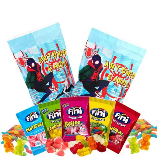 Fini Aranhaverso Homem Aranha no Saquinho Metalizado