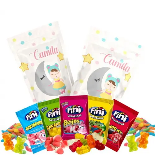 Fini Boneca Metoo no Saquinho Metalizado Zip Lock