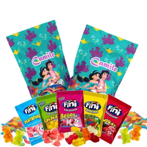 Fini Jasmine no Saquinho Metalizado Zip Lock