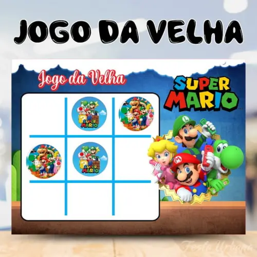 Jogo da Velha Super Mario Bross