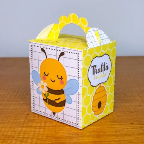 Kit 15 Lembrancinhas Personalizadas Abelhinha