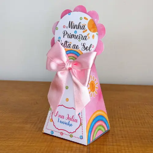 Kit 15 Lembrancinhas Personalizadas Primeira Volta ao Sol