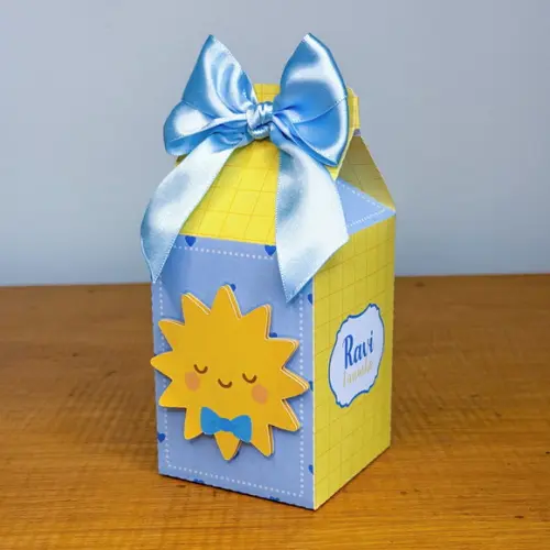 Kit 15 Lembrancinhas Personalizadas Raio de Sol