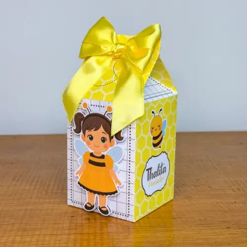 Kit 30 Lembrancinhas Personalizadas Abelhinha