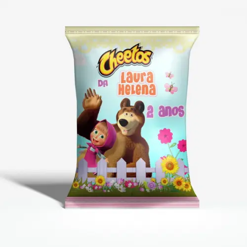 Kit 35 Cheetos Personalizado Salgadinho Personalizados