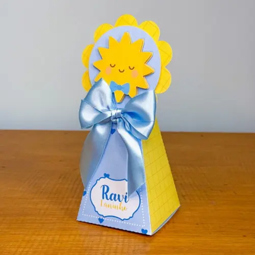 Kit 50 Lembrancinhas Personalizadas Raio de Sol