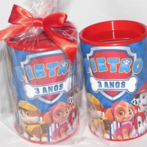 Kit Lembrancinha Super Mario Relógio + Cofrinho