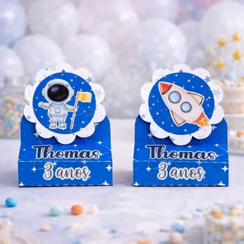 Porta Bis Duplo Astronauta Lembrancinha