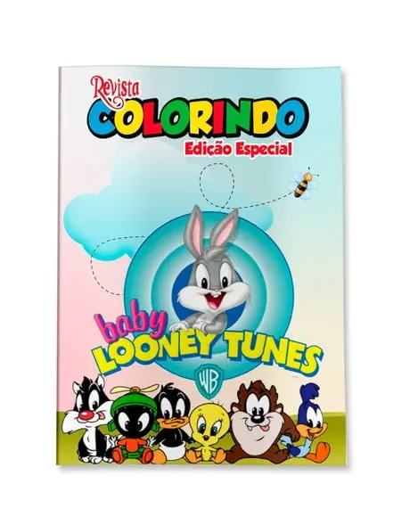 Revistinha para Colorir Baby Looney Tunes 14x10