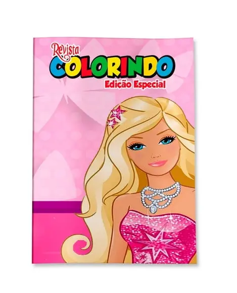 Revistinha para Colorir Barbie 14x10