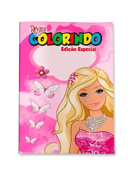Revistinha para Colorir Barbie 14x10