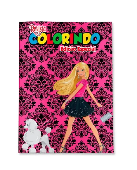 Revistinha para Colorir Barbie 14x10