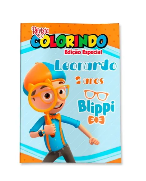 Revistinha para Colorir Blippi 14x10