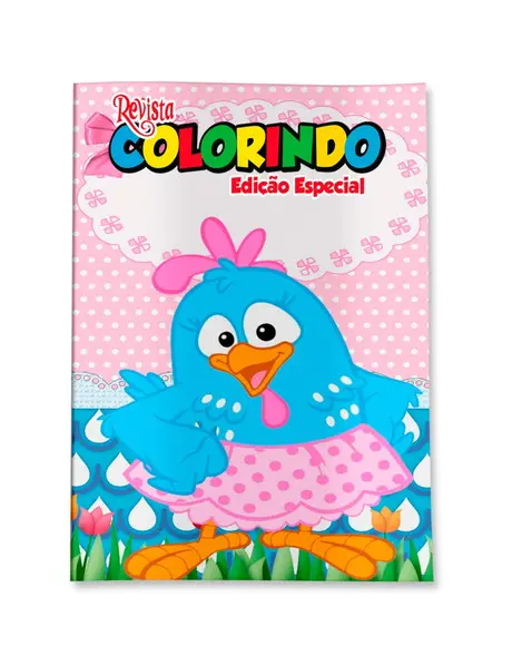 Revistinha para Colorir Galinha Pintadinha 14x10