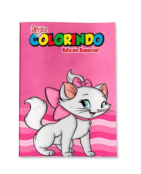 Revistinha para Colorir Gatinha Marie 14x10