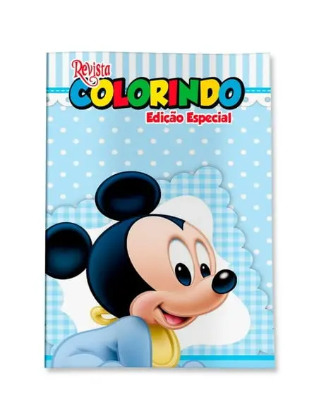 Revistinha para Colorir Mickey Baby 14x10