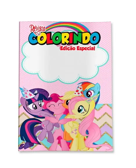 Revistinha para Colorir My Little Pony 14x10