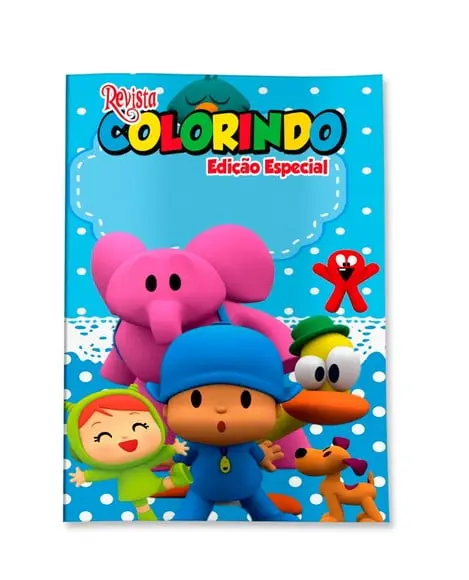 Revistinha para Colorir Pocoyo 14x10